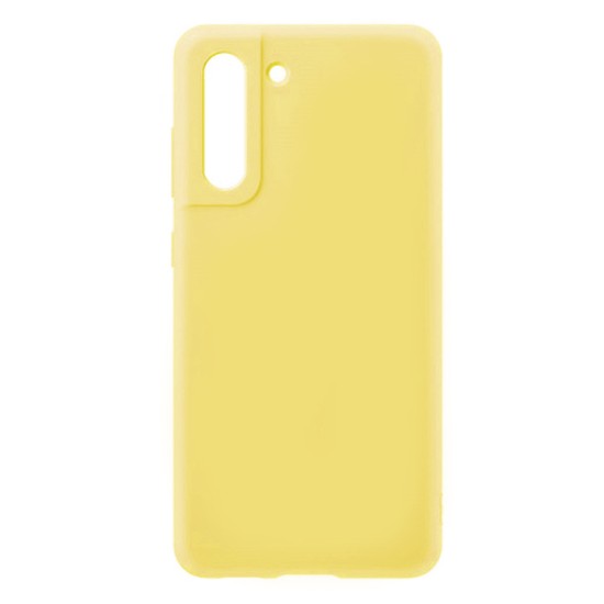 Soft Silicon Case for Samsung Galaxy S21 Plus Yellow